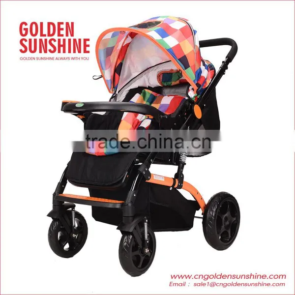 High Landscape Baby Pushchair/ Baby Stroller/Baby Pram/Baby Carriage/Baby Trolley With Tray photo-2