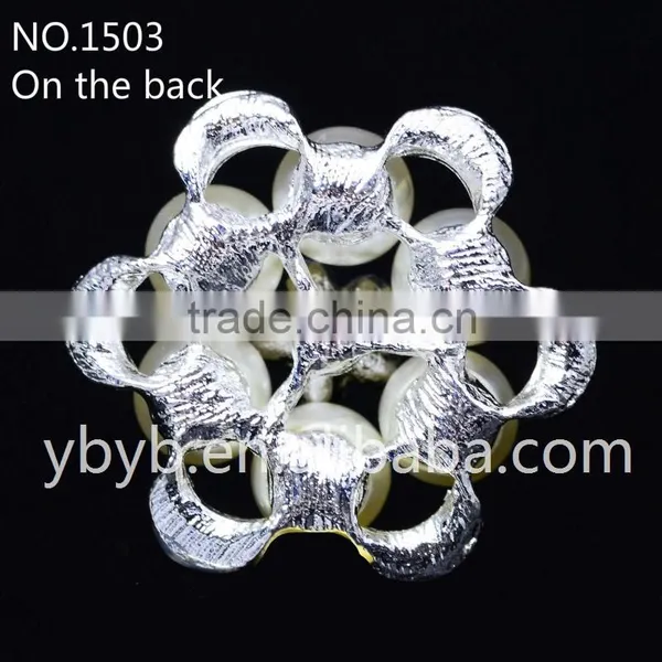 Retro Pearl Diamond Alloy Diy Hair Accessories Headdress Ornaments Handmade Accessories for Clothes Bags Shoes 1482 photo-3