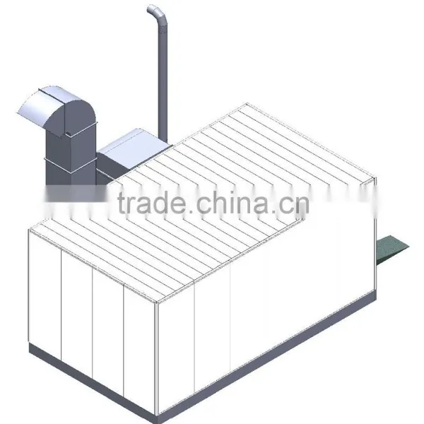 CE Approved Guangdong JF 500 Car Service Automotive Equipment Booth Spray Baking Room