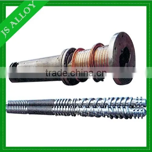 Plastic Extruder Parallel Twin Screw and Barrel for Floor/board Extrusion Line