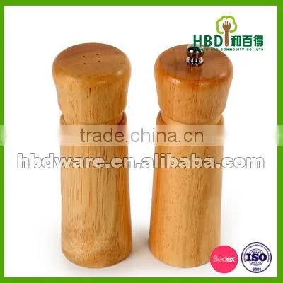 Hot New Products for 2016 Rubber Wood Rock Salt Mill And Pepper Grinder For Cooking Tools,Rock Salt Mill Wholesale photo-3