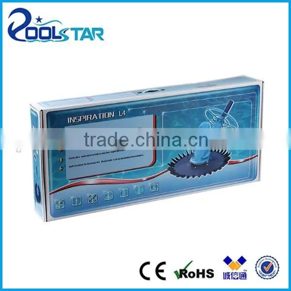 Propfessional Class Water Suction Pool Vacuum Cleaner With Swivel Body Never Cornered photo-5