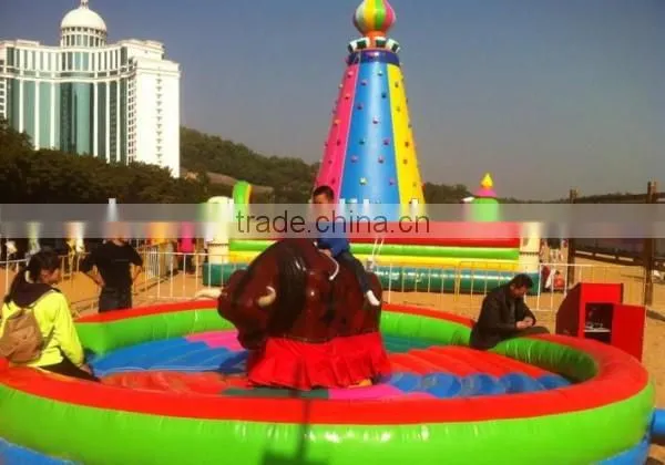 China Factory Exciting Theme Park Rides Mechanical Rodeo Bull Cheap Amusement Rides for Sale photo-3