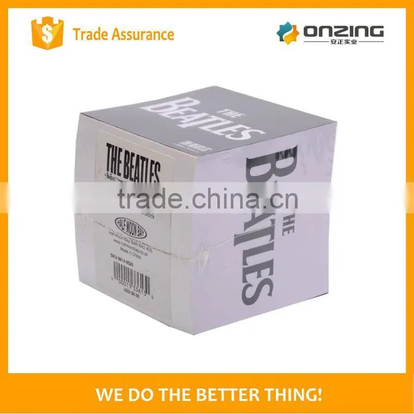 Custom Sticky Paper Cube Memo Block Note Pad photo-3