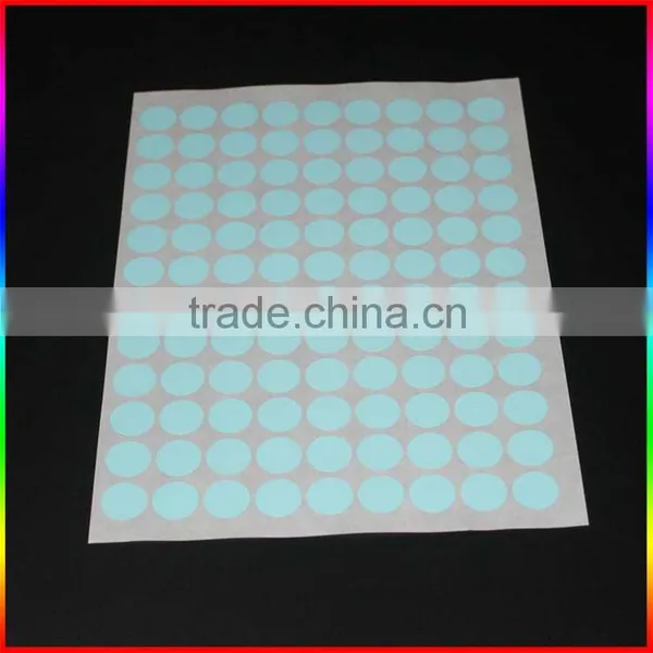 Custom Round Fluorescent Sticker photo-2