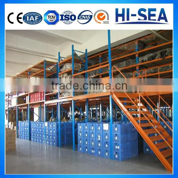 Warehouse Storage Multi-level Mezzanine Racking and Shelving System photo-2