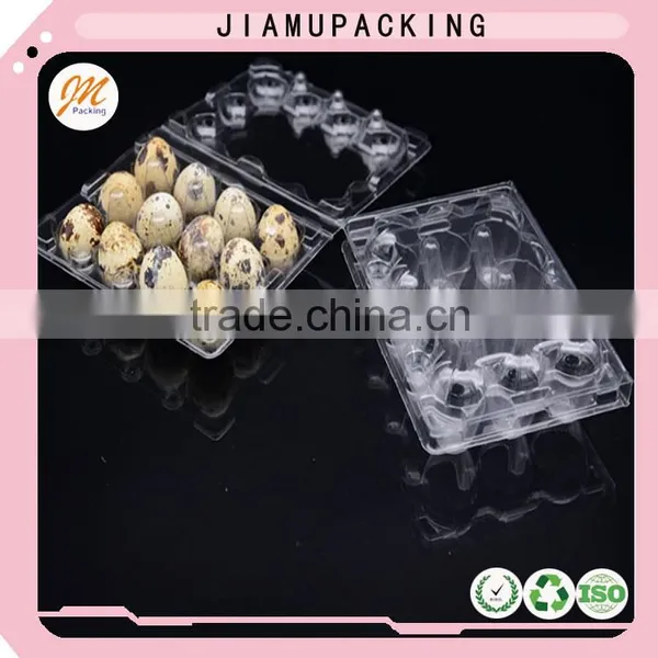 High Quality Clear Plastic Disposable Quail Egg Blister Packaging Tray 12 Holes photo-6