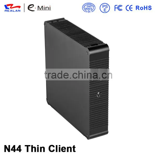 CE ROHS Certificate N44-J1900T1 Barebone Wholesaler Mini Fanless Desktop PC Thin Client photo-4