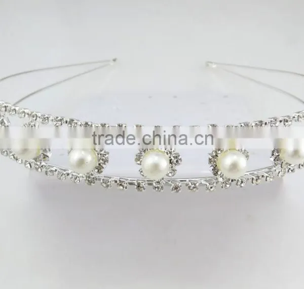 Fashion Artistic Pearl Flower Hairband