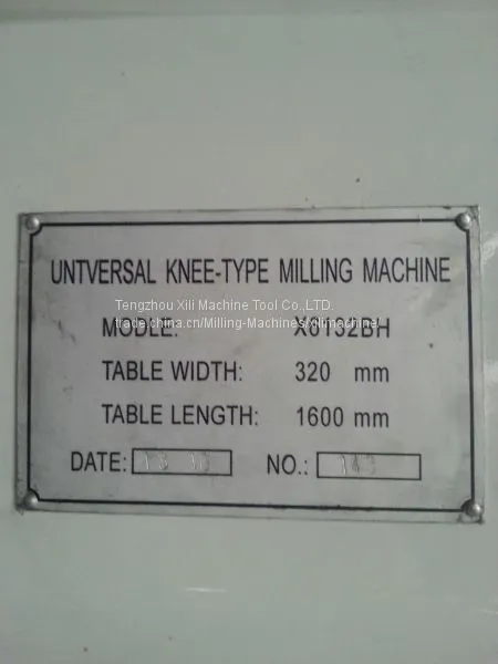 X6132 Horizontal Knee Type Milling Machine photo-4