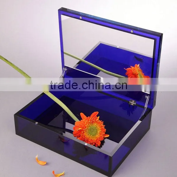 2014 High Quality Acrylic Gem Stones Display Box/customized Acrylic Gem Stones Display Box Manufacturer