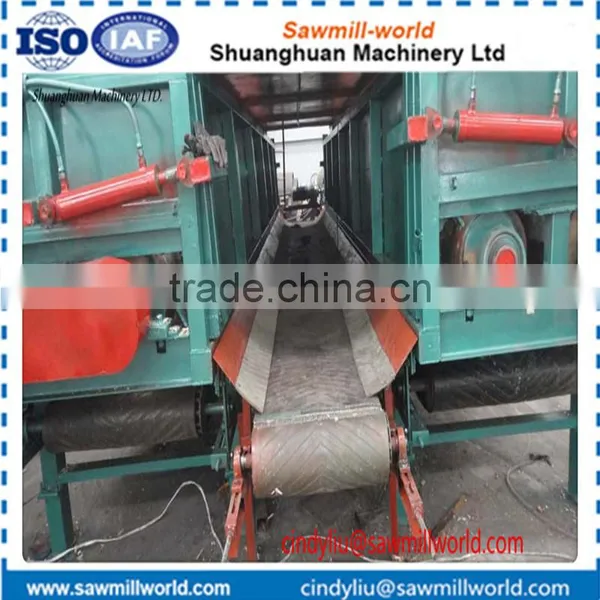 2017 Hot Selling Double Slot Double Roller Wood Debarker photo-4