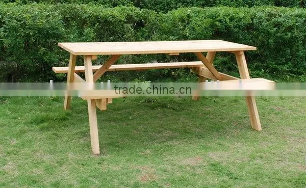Wooden Picnic Table