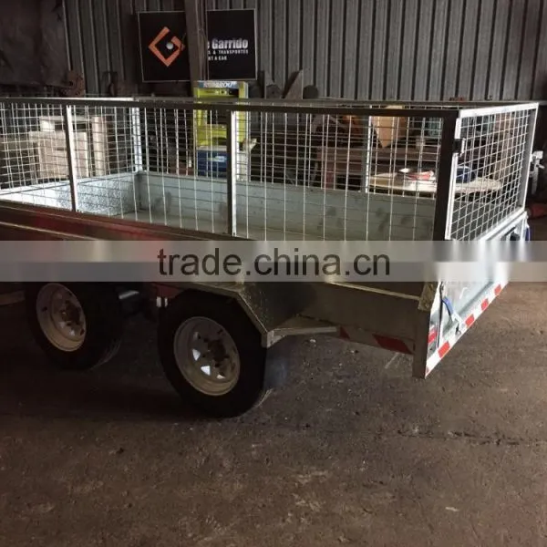 Hot Dip Galvanized Tandem Cage ATV Box Trailer photo-3
