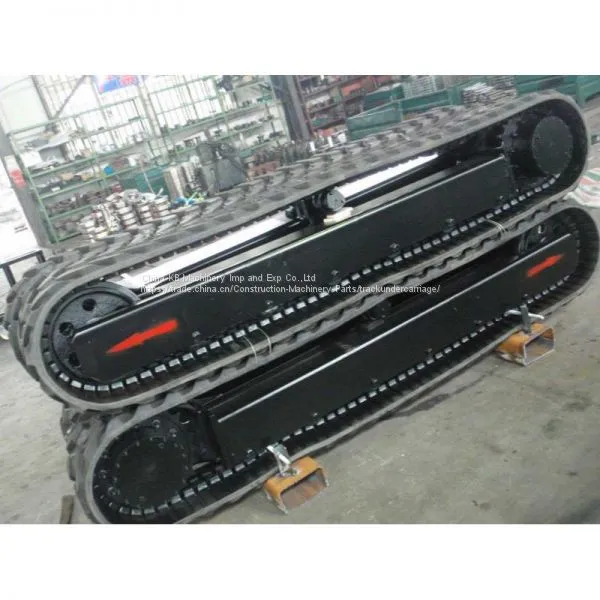 Custom Built Rubber Track Undercarriage With Slew Drive photo-3