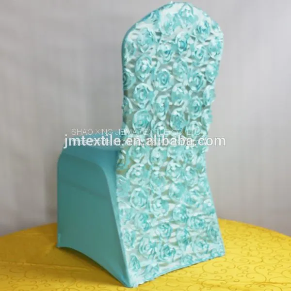Whole Sale Pewter Polyester Universal Chair Covers for Wedding photo-4