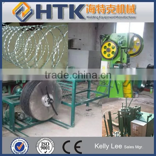 Factory Best Price Concertina Razor Barbed Wire Making Machine photo-6