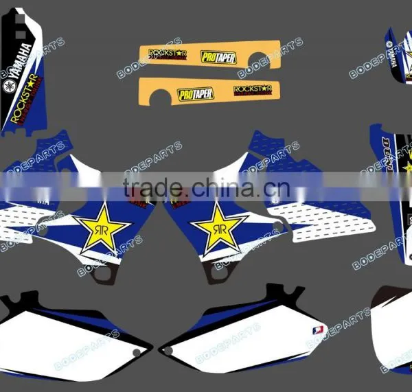 DST0129 Star 0129 New Style TEAM GRAPHICS & BACKGROUNDS Kits FOR YAMAHA YZ250F YZ400F YZ426F 1999 2000 2001 2002