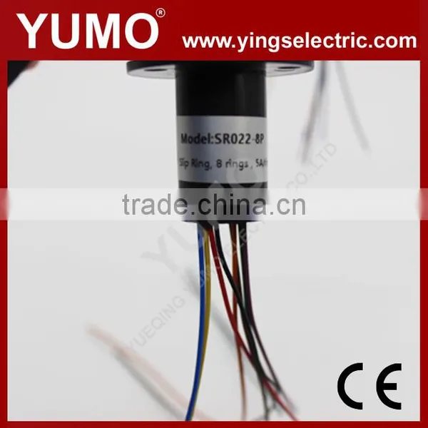 SR022-8P Slip Ring Yumo Slip Ring 8rings 5A per Ring 400VAC Capsule Slip Ring photo-4
