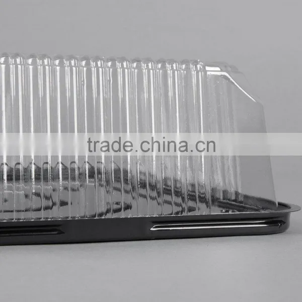Rectangular Disposable Cheesecake Plastic Containers photo-4