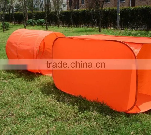 Square Design Easy Folding Kids Outdoor Pet Tunnel photo-5
