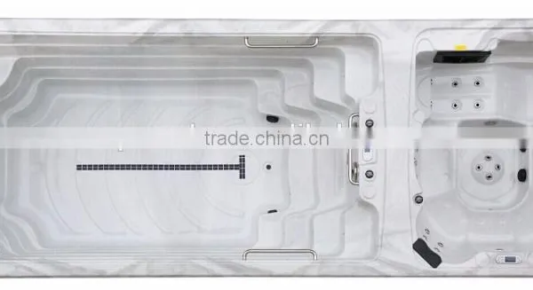 With CE,TUV,ETL Best Way Swimming Pool, 6 Meter Long Ourdoor Large Balboa Swim Spa Pool photo-3