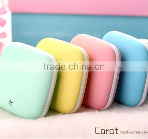 Creative Carat USB Charging Mobile Power Mini Double Sided Fever Convenient Hand Warmer Multifunctional Hand Warmer photo-4