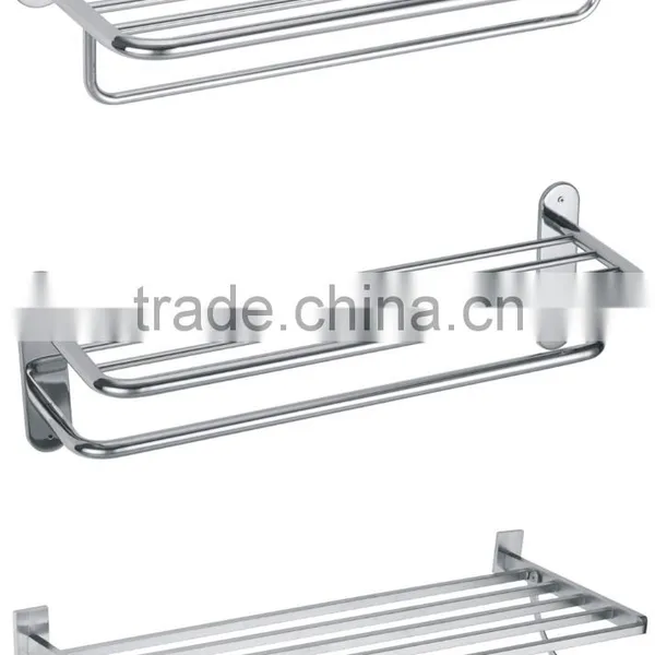 Hotel Style Wall Mounted Bathroom Stainless Steel 304 Towel Rack photo-4