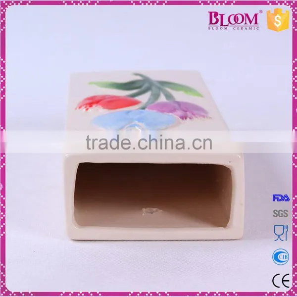 Hand-painted Ceramic Flower Wall Mounted Humidifier photo-3