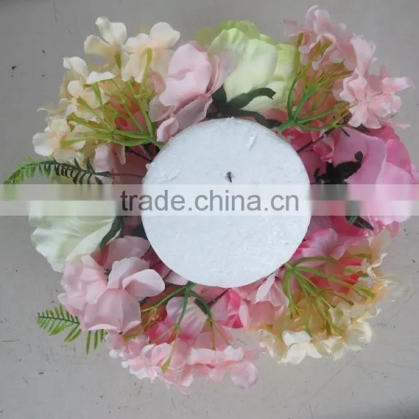 Wholesale China Factory Handmade Artificial Flower With Foam Stand for Table Centrepiece Wedding Home Decoration photo-3