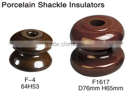All Types Porcelain Ceramic Power Line Shackle Insulators photo-2