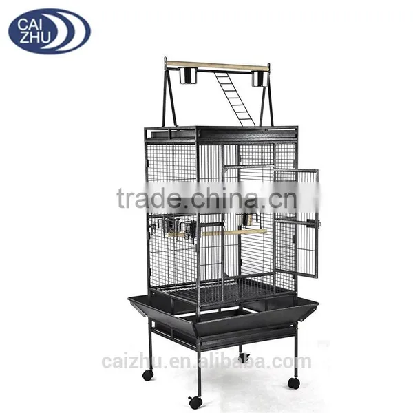 Finch Macaw Cockatoo Large Parrot Bird Cage Pet Supplies Perch Grate photo-3
