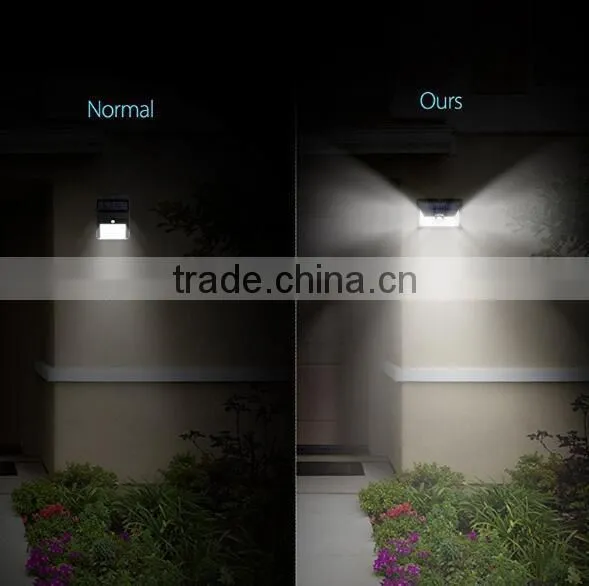 Ningbo 24led Solar Powered Night Lights Outdoor Pillar Solar Sensor Wall Lamp photo-6