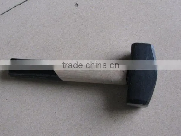 Drop Forging Stoning Hammer Head With Wooden Handle photo-4