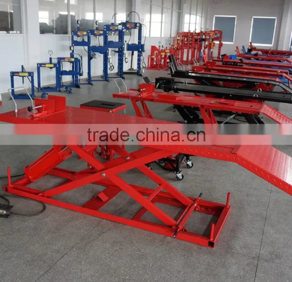 440lbs CE Approved Air Motorcycle Lift Table photo-3