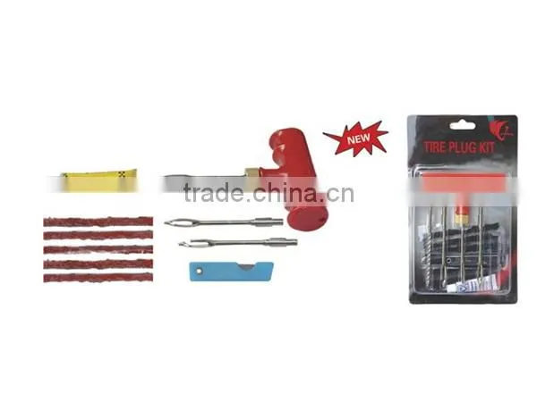 Car Auto Tubeless Tire Tyre Puncture Plug Repair Kits Tool111 Pcs Tire Repair Tool Kit