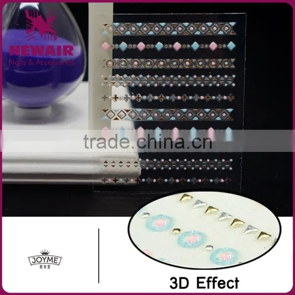New Air Hot Selling Nail Art For Stickers 3d Diamond Nail Stickers photo-5