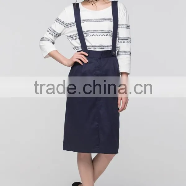 Fashion Style Suspender Skirt Black Mini Skirt Ladies Short Skirt Designs photo-3