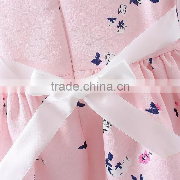 New Design Hot Sale Summer 2017 Baby Clothes Wholesale Printing Cotton Clothing Boutique Custom Kids Baby Birthday Girl Dress photo-5