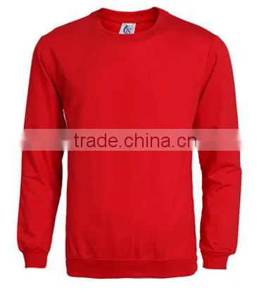 High Quality 100% Cotton Solid Crewneck Sweatshirt Blank Sweatshirt Wholesale Made in Jiangxi photo-5