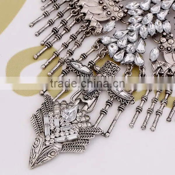 Zm33315a Western Fashion Alloy Jewelry Classic Charm Vintage Necklace for Women photo-3