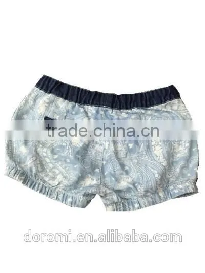 Short Demin Pants for Boys With Print photo-2