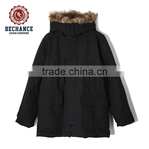 Cotton Wholesale Parka Jacket With Fur photo-3