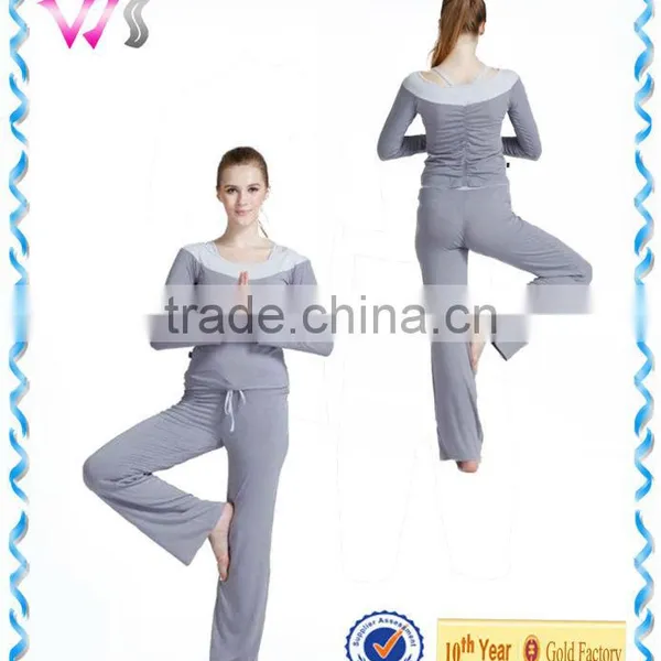 Wholesale Sport Clothes,3-piece Yoga Wear,tank Top,t-shirt and Pant
