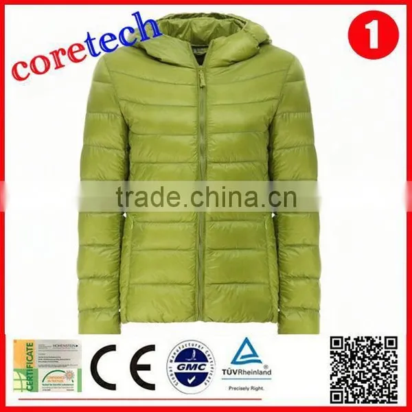 Washable Windproof Thin Foldable Down Jacket Factory photo-2