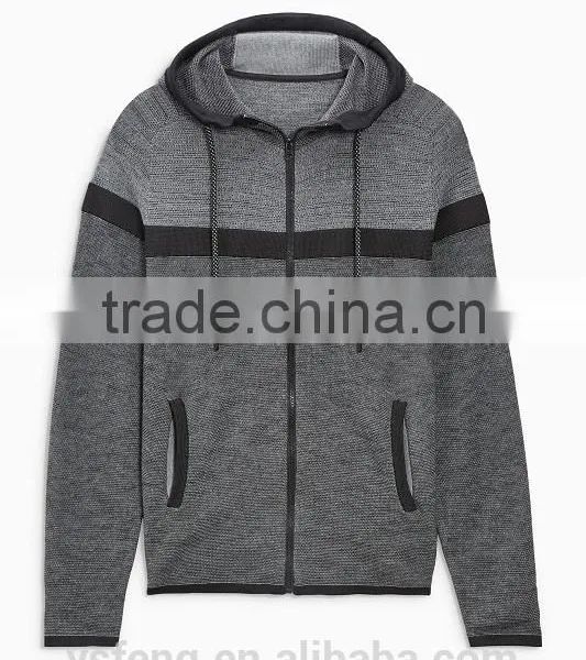Fashionable Men's Cardigan Sweater Hoodies Top photo-2