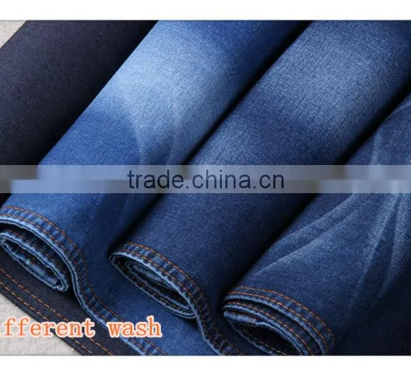 Indigo Yarn Dyed Knitted Jean Fabric Supplier photo-4