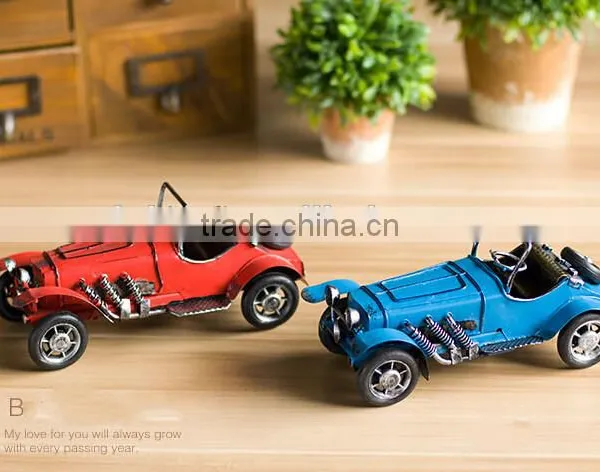 Vintage Red/Blue/White Classic Hotwheel Diecast Car photo-5
