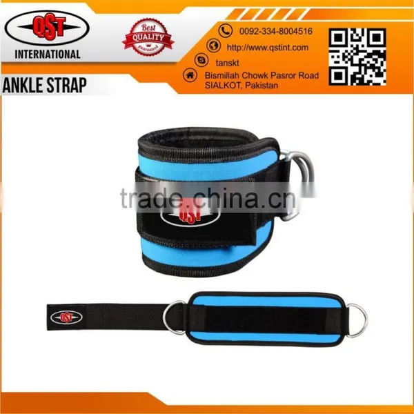 Weight Lifting Gym Ankle D Ring Pulley Attachment Leg Thigh Exercise photo-6