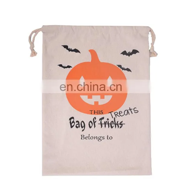 Factory Whloesale Canvas Party Halloween Bags photo-6